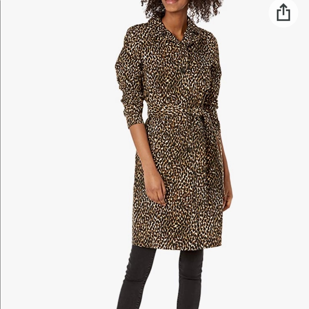 Daily Ritual -Women's Stretch Twill Trench Coat